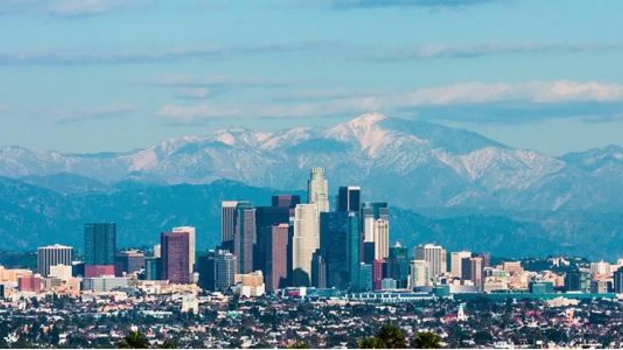los angeles skyline